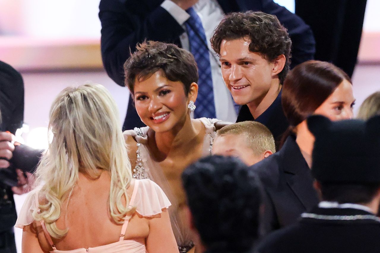 Tom Holland, zendaya Credit: Rich Polk/Variety via Getty