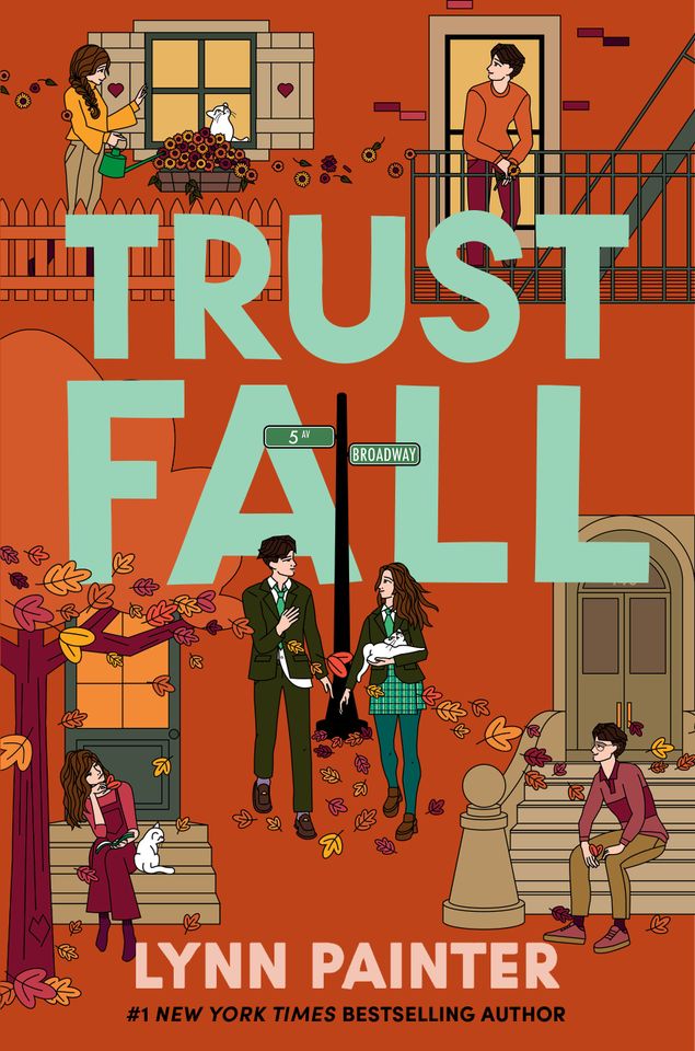 The cover of ‘Trust Fall’ by Lynn PainterCredit: Simon & Schuster Books for Young Readers
