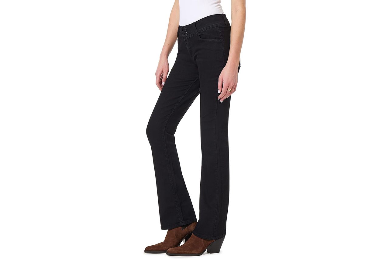 WallFlower Luscious Curvy Bootcut Mid-Rise Insta Stretch Juniors Jeans Credit: Amazon
