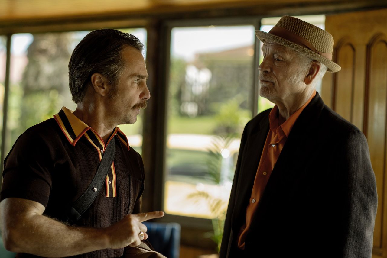 Sam Rockwell and John Malkovich in WILD HORSE NINE. Sam Rockwell and John Malkovich in ‘Wild Horse Nine’Credit: Searchlight Pictures/Diego Araya Corvalán
