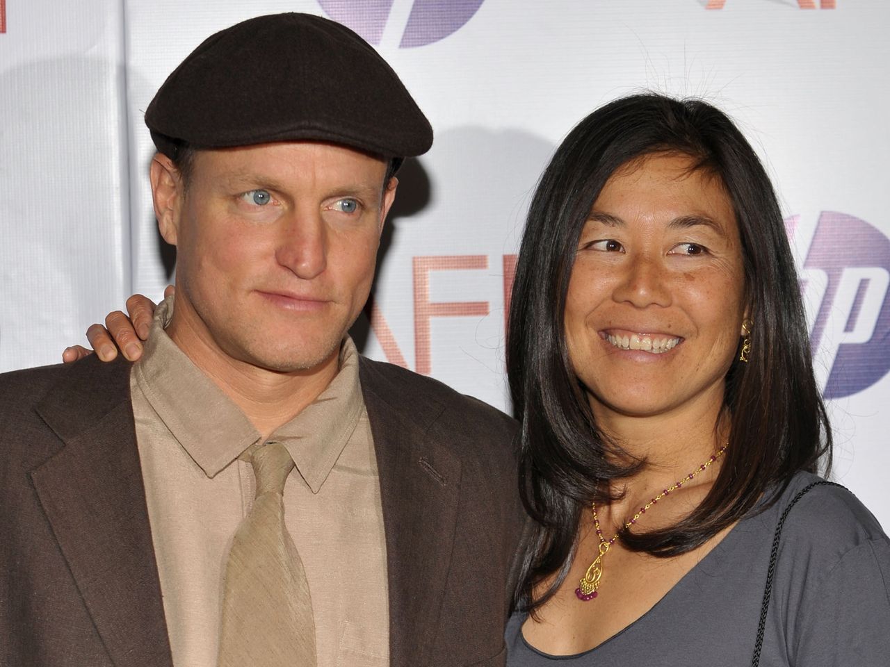 Woody Harrelson and wife Laura Louie arrive at the Tenth Annual AFI Awards 2009 held at Four Seasons Beverly Hills on January 15, 2010 in Los Angeles, California Woody Harrelson and Laura LouieCredit: John Shearer/Getty