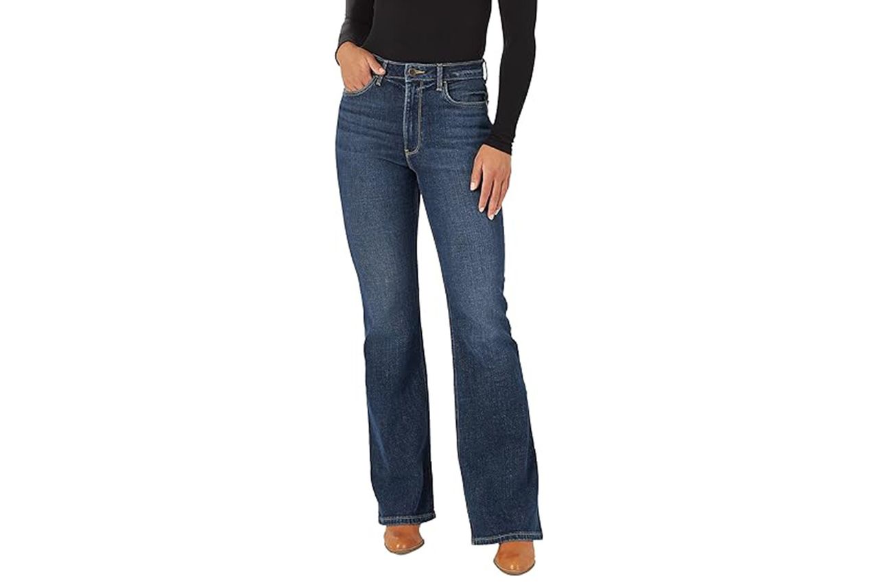 Wrangler High Waisted Fierce Flare Jean Credit: Amazon
