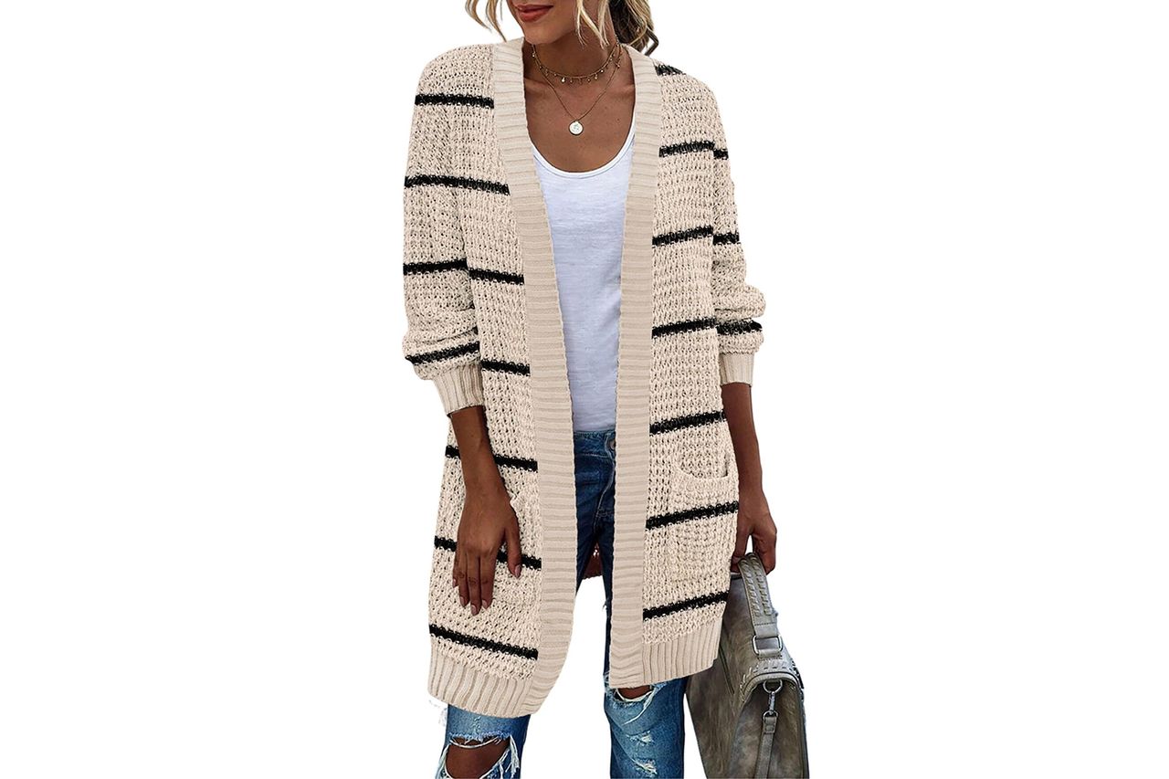 Zeagoo Open Front Cardigan Credit: Amazon